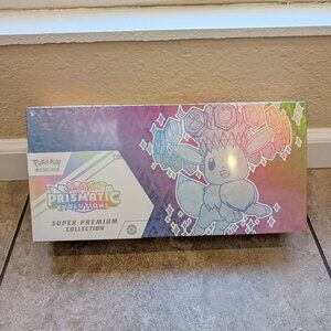 Pokemon TCG Prismatic Evolutions Super Premium Collection SPC Sealed 15 Booster